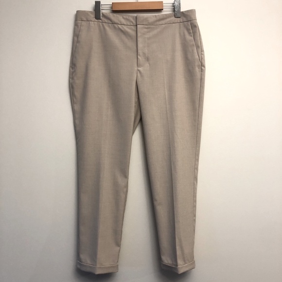 Zara Pants - Zara Beige Tailored Pant, Size 8